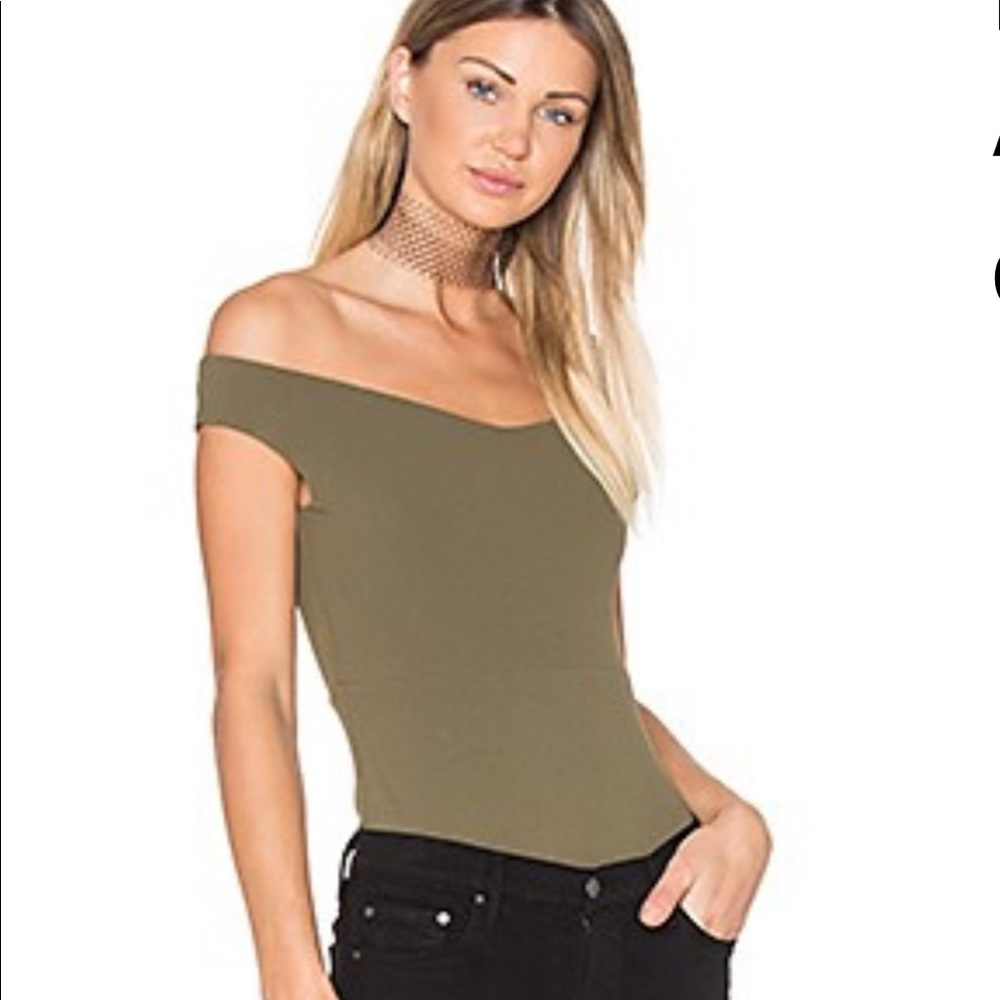 Asilio Rebel Nights Bodysuit in Khaki